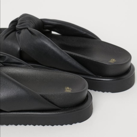 Premium genuine leather slides - Picture 2 of 6